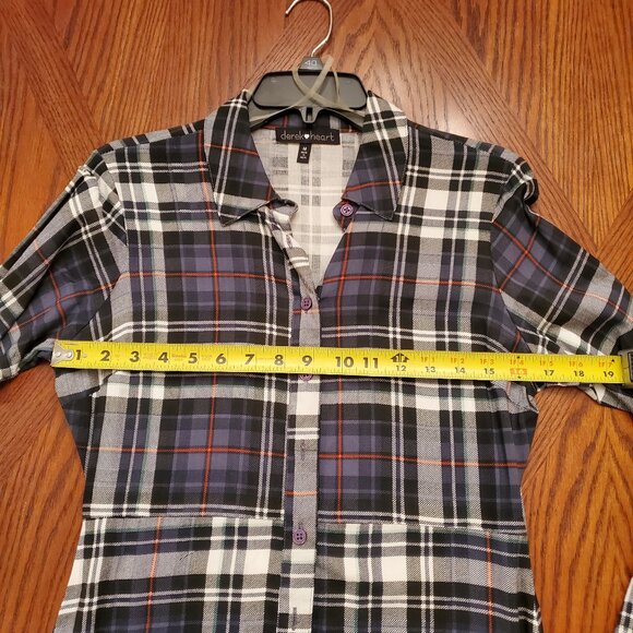 Derek Heart Plaid Dress - Picture 5 of 8